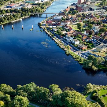 Stadsvandring: Ätran till nytta och nöje